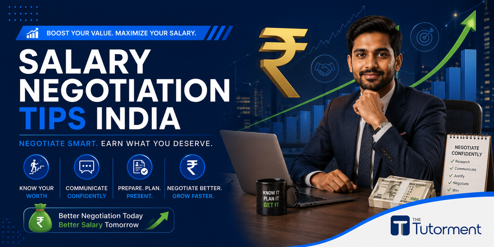 Salary negotiation tips India - The Tutorment
